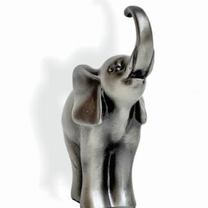 PEWTER ELEPHANT – TRUNK UP