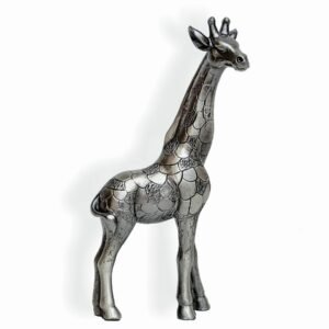 PEWTER GIRAFFE STANDING