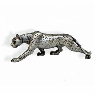 PEWTER LEOPARD STALKING