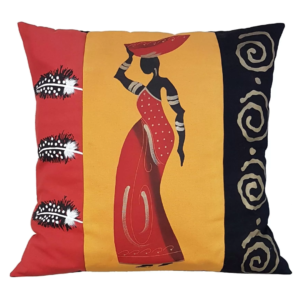 Cushion Cover – Lady Facing Sideways