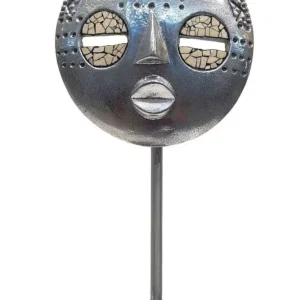 Baluba Mask on granite stand - small size
