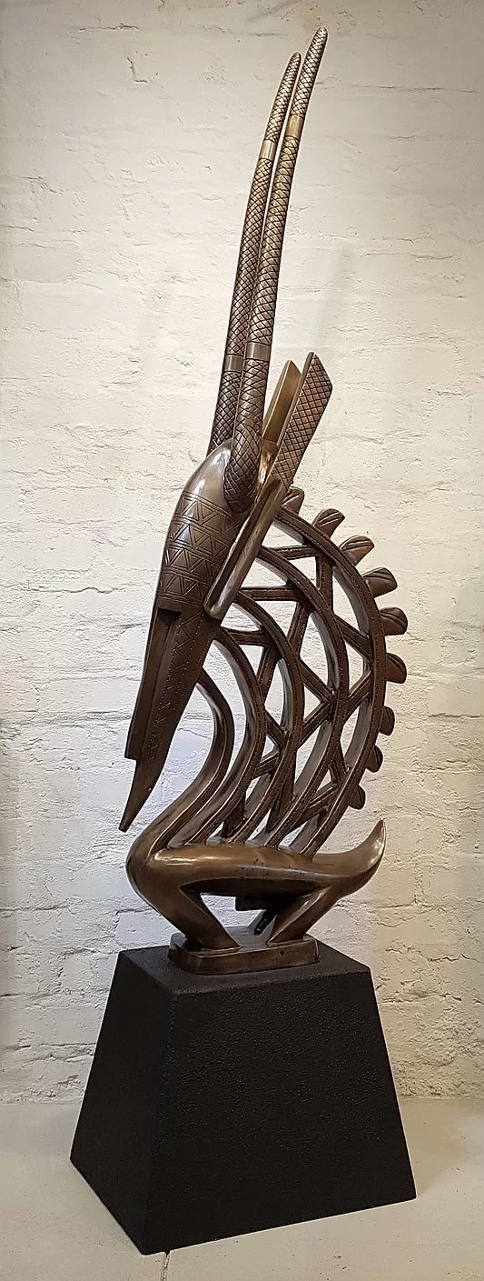 Chi Wara bronze sculpture (Large - Image 2