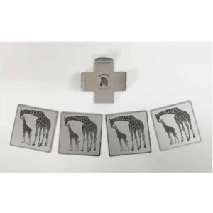 Coaster Set of 4 - Giraffe