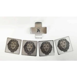 Coaster Set of 4 - Lion