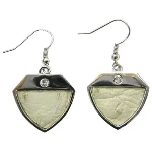 Ostrich leather Earrings - Soia