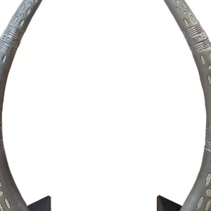 Elephant tusk pair - medium