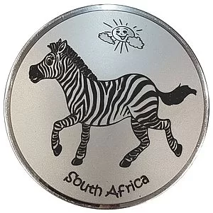 Engraved Animated Zebra
