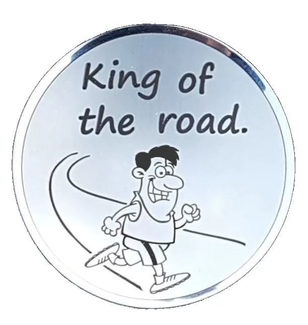 Fridge magnet - running 2