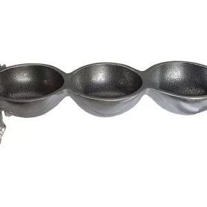 Giraffe Triple Bowl - natural finish