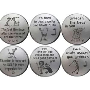 Golf fridge magnet Set