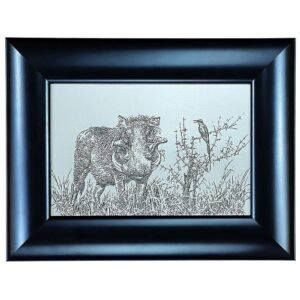 Johan Hoekstra Engraved Warthog