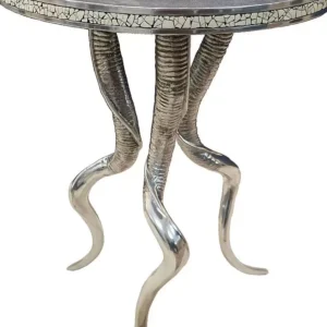 Kudu horn side table