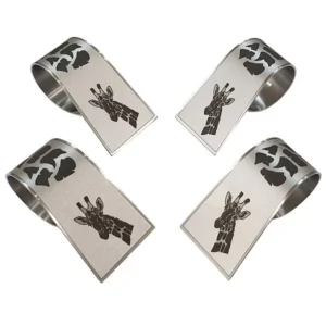 Napkin Rings - Giraffe