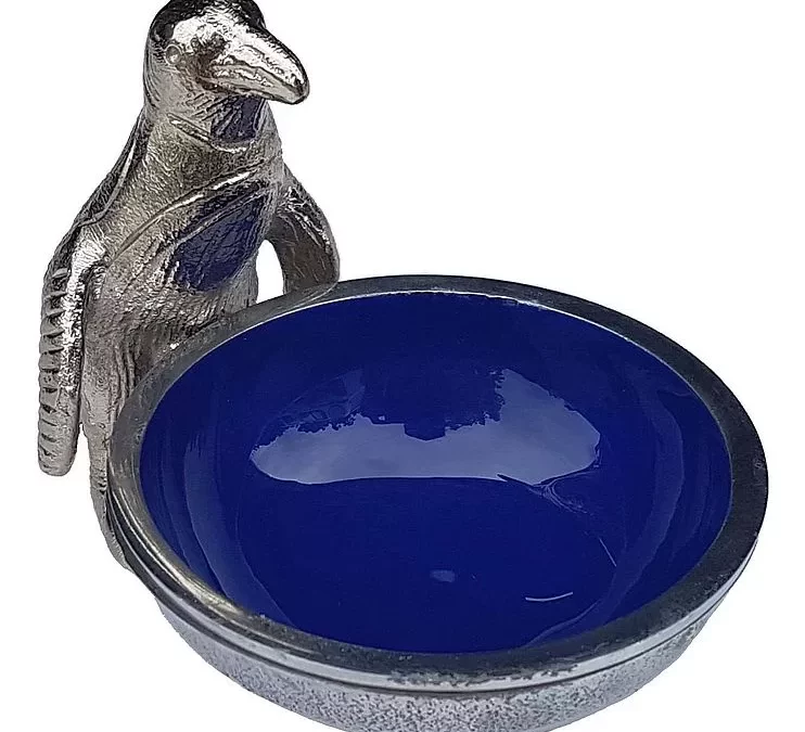 Penguin bowl blue